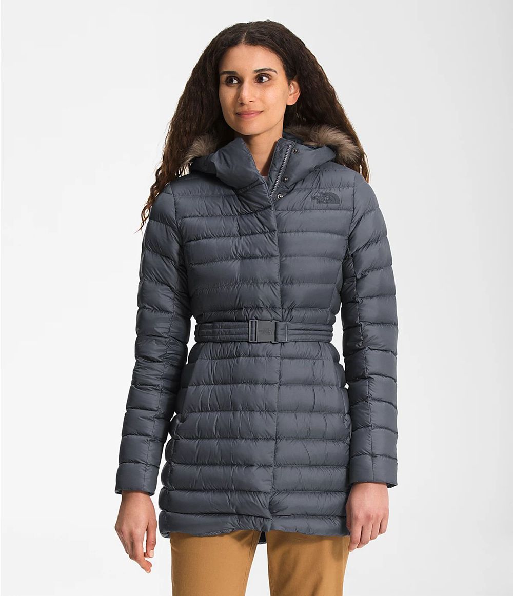 The North Face Transverse Belted Parkas Damen - Grau CH-184LSBY